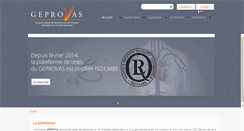 Desktop Screenshot of geprovas.org